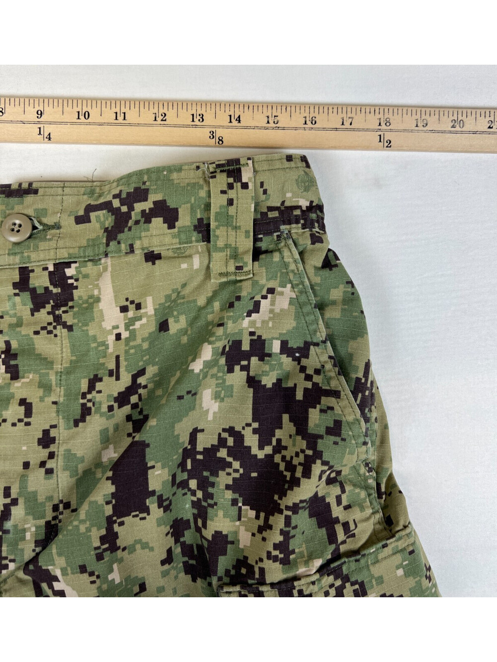 US Navy Men Cargo Pants 32x31 Digital Camo Type III NWU Combat Trousers Utility - Picture 6 of 7